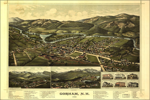 Poster, Many Sizes Available; Gorham, N.H. 1888