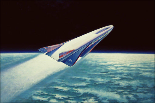 Poster, Many Sizes Available; Artists Concept Of X-30 Aerospace Plane 1990