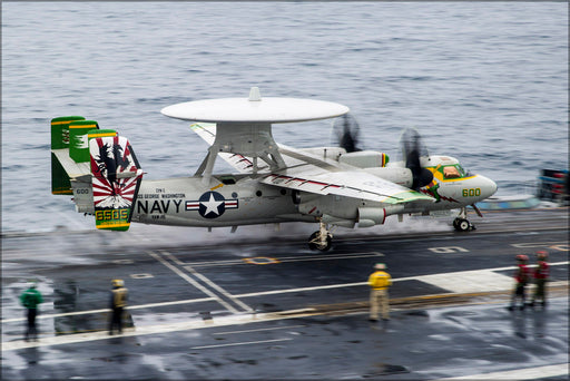 Poster, Many Sizes Available; E-2C Hawkeye (Vaw) 115 Liberty Bells Uss George Washington