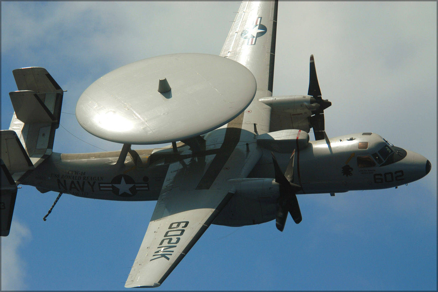 Poster, Many Sizes Available; E-2C Hawkeye (Vaw-113)