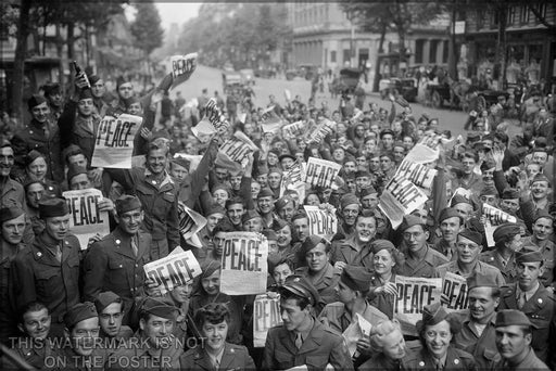 Poster, Many Sizes Available; V-J Day