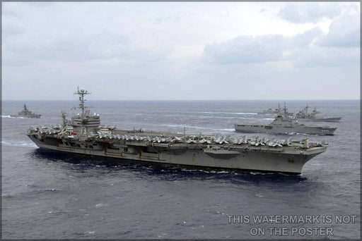 Poster, Many Sizes Available; Uss George Washington (Cvn-73)