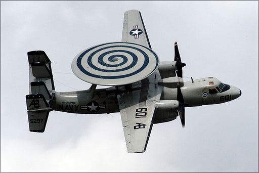 Poster, Many Sizes Available; E-2C Hawkeye Screwtops (Vaw-123)