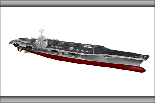 Poster, Many Sizes Available; Uss Gerald R. Ford (Cvn-78) Concept Image