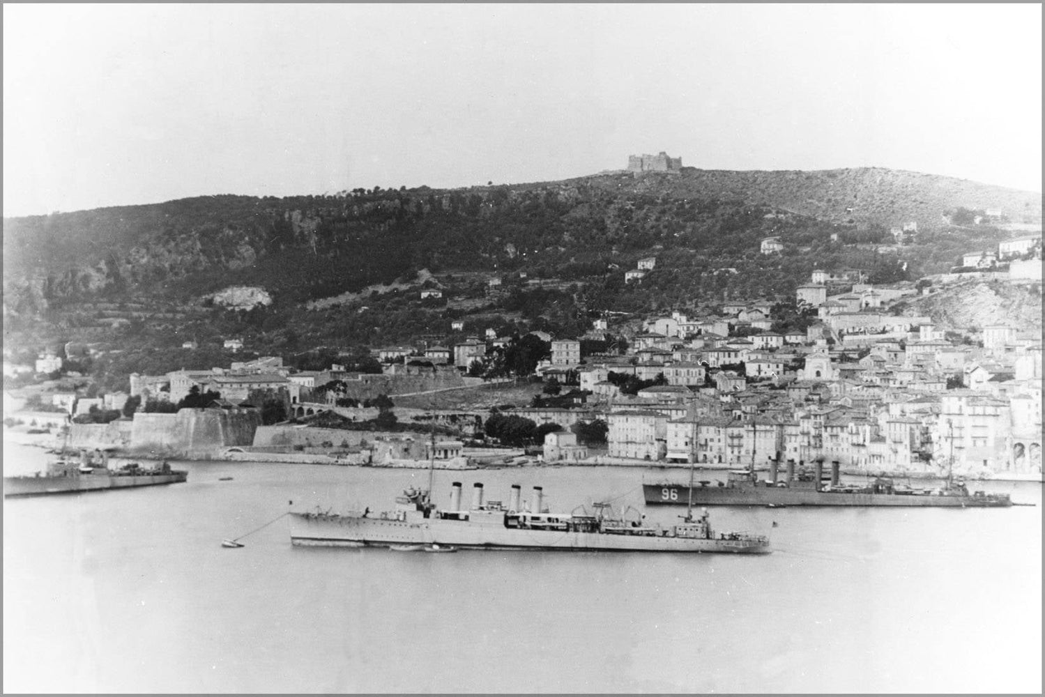 Poster, Many Sizes Available; Uss Israel (Dd-98) Uss Schley (Dd-103) Uss Stribling (Dd-96) 1919