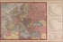 Poster, Many Sizes Available; Wwi Map Of Europe & Force Size 1917