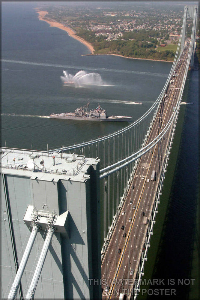 Poster, Many Sizes Available; Verrazano-Narrows Bridge