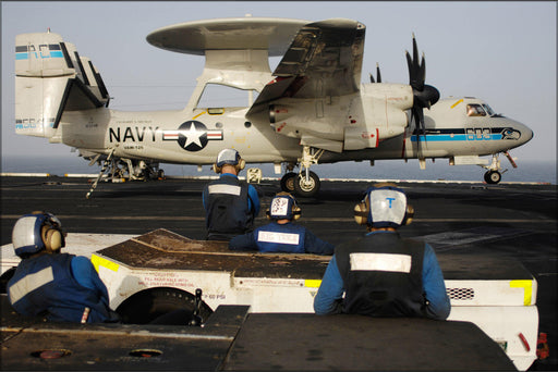 Poster, Many Sizes Available; E2-C Hawkeye Seahawks (Vaw) 126 Uss Harry S. Truman