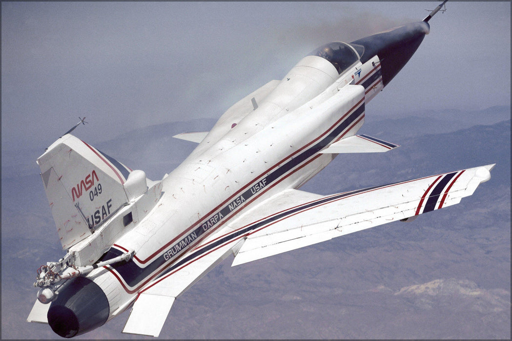 Poster, Many Sizes Available; X-29 During A 1991 Research Flight X-Plane Experimental