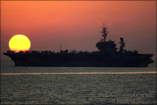 Poster, Many Sizes Available; Uss Kitty Hawk (Cv-63) P2