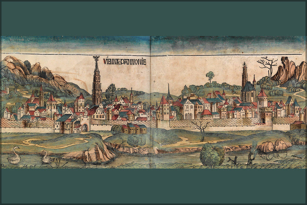 Poster, Many Sizes Available; Vienna In 1493 (From The Nuremberg Chronicle)