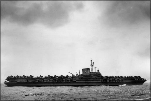 Poster, Many Sizes Available; Uss Midway (Cv-41)