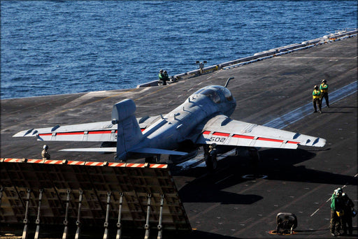 Poster, Many Sizes Available; Ea-6B Prowler Black Ravens (Vaq) 135 Uss Nimitz (Cvn 68) P3