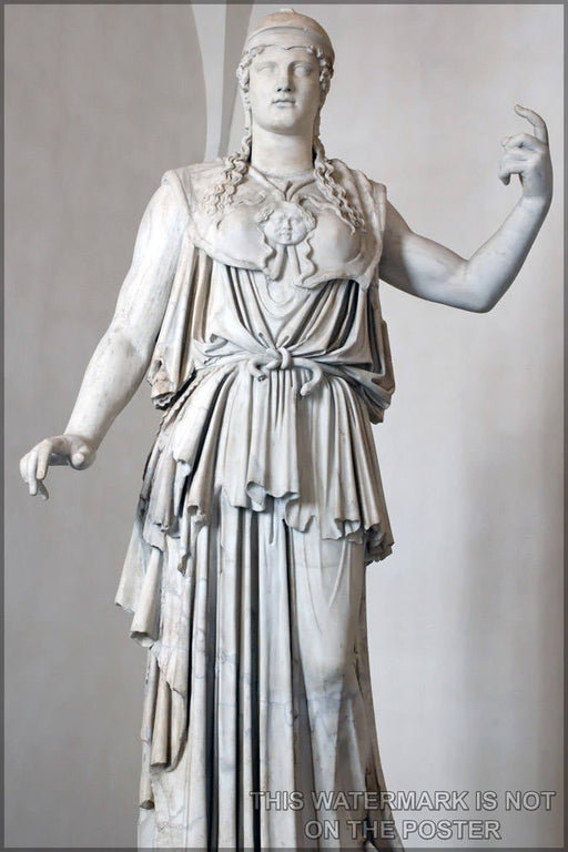 Poster, Many Sizes Available; Athena Of The Parthenos Athena Type. Pentelic Marble