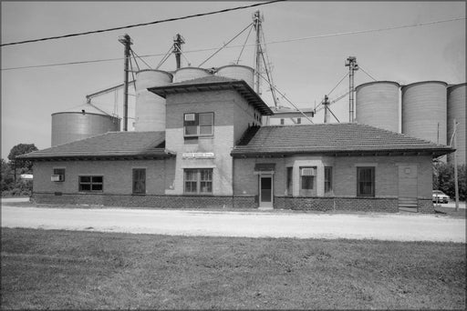 Poster, Many Sizes Available; Illinois Traction System Minooka Passenger Station