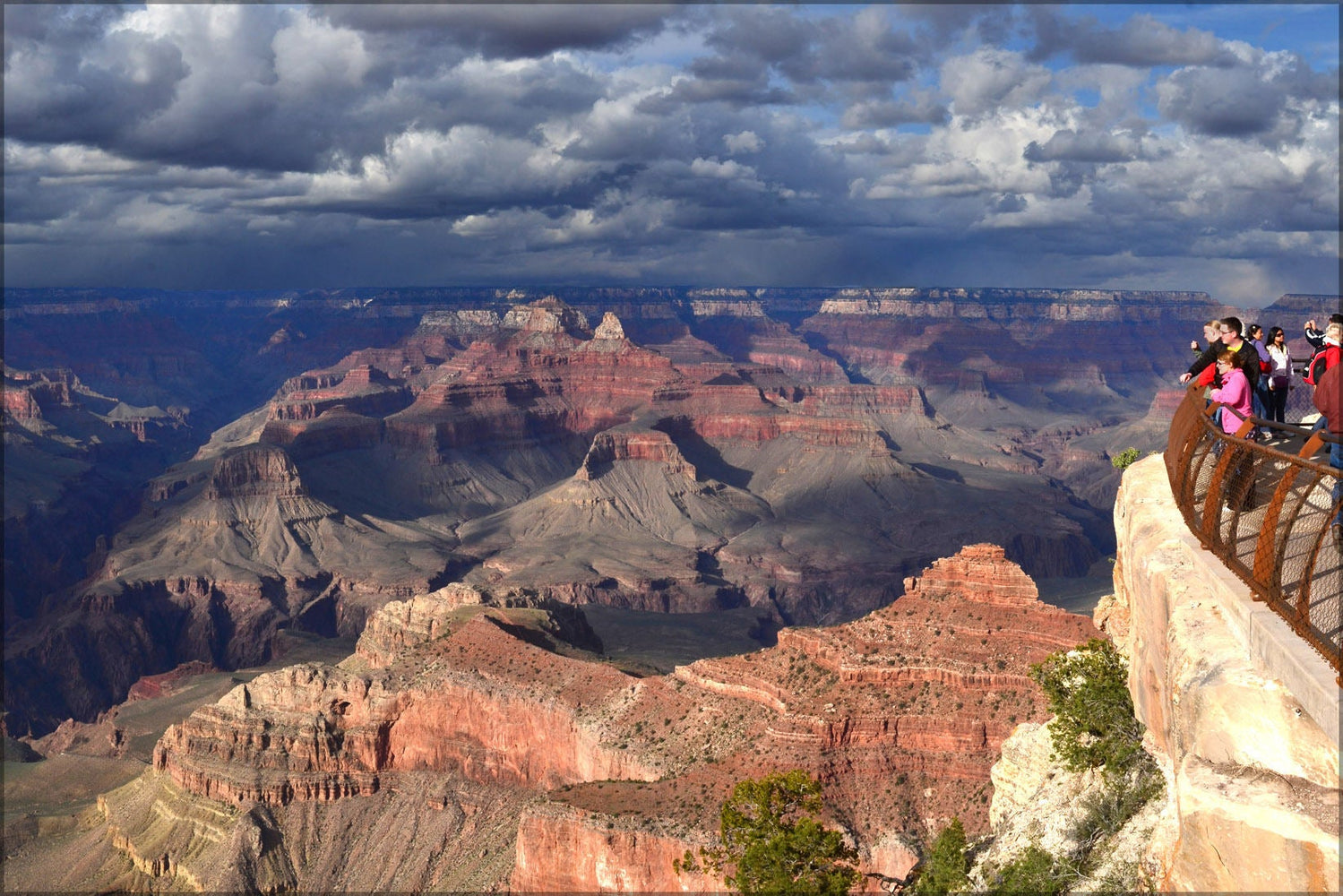 Poster, Many Sizes Available; Grand Canyon, Mather Point