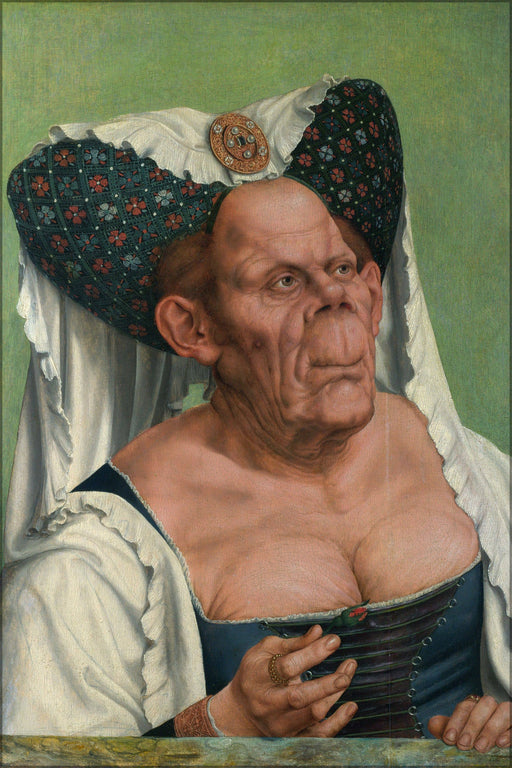 Poster, Many Sizes Available; Ugly Duchess A Grotesque Old Woman By Quentin Matsys