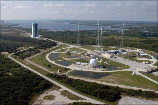 Poster, Many Sizes Available; Atlas V Rocket Launch Complex 41 At Cape Canaveral Florida