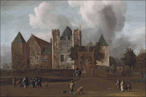 Poster, Many Sizes Available; View Of Purmerend Castle, Near Monnickendam, Waterland By Jan Van Kessel C1664