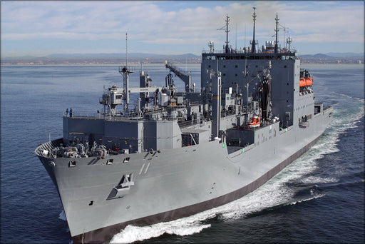 Poster, Many Sizes Available; Usns Washington Chambers (T-Ake 11)