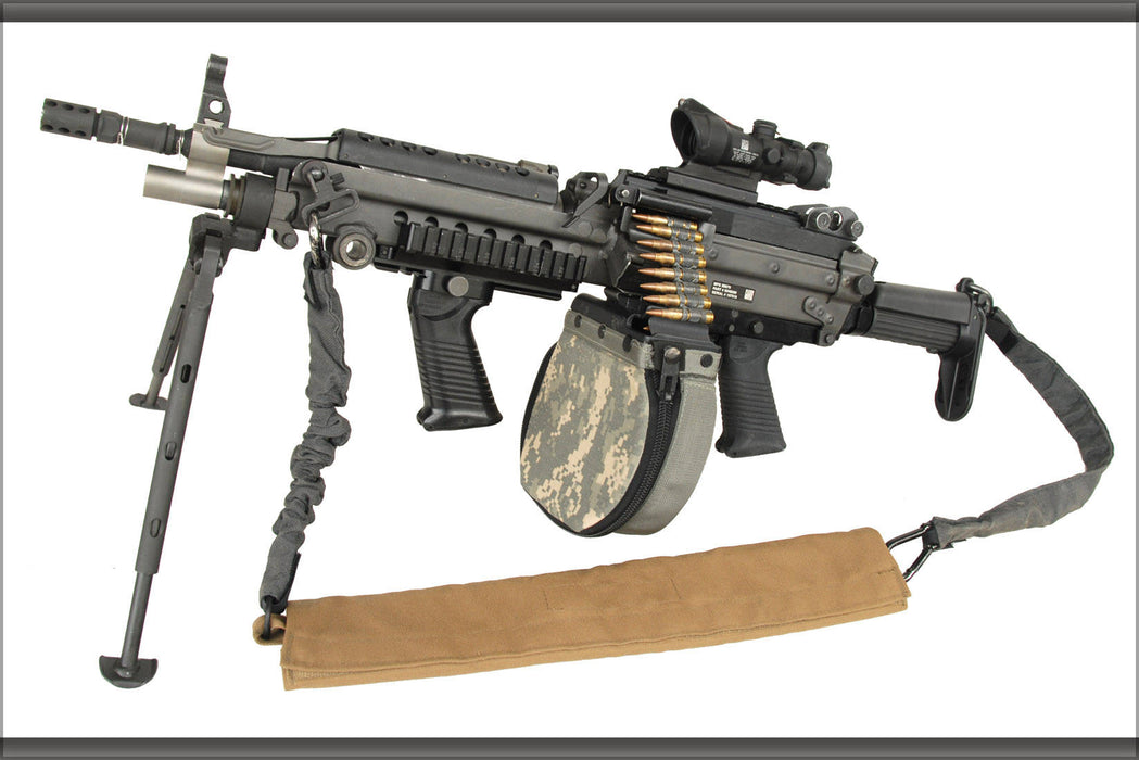 Poster, Many Sizes Available; Improved M249 Machine Gun