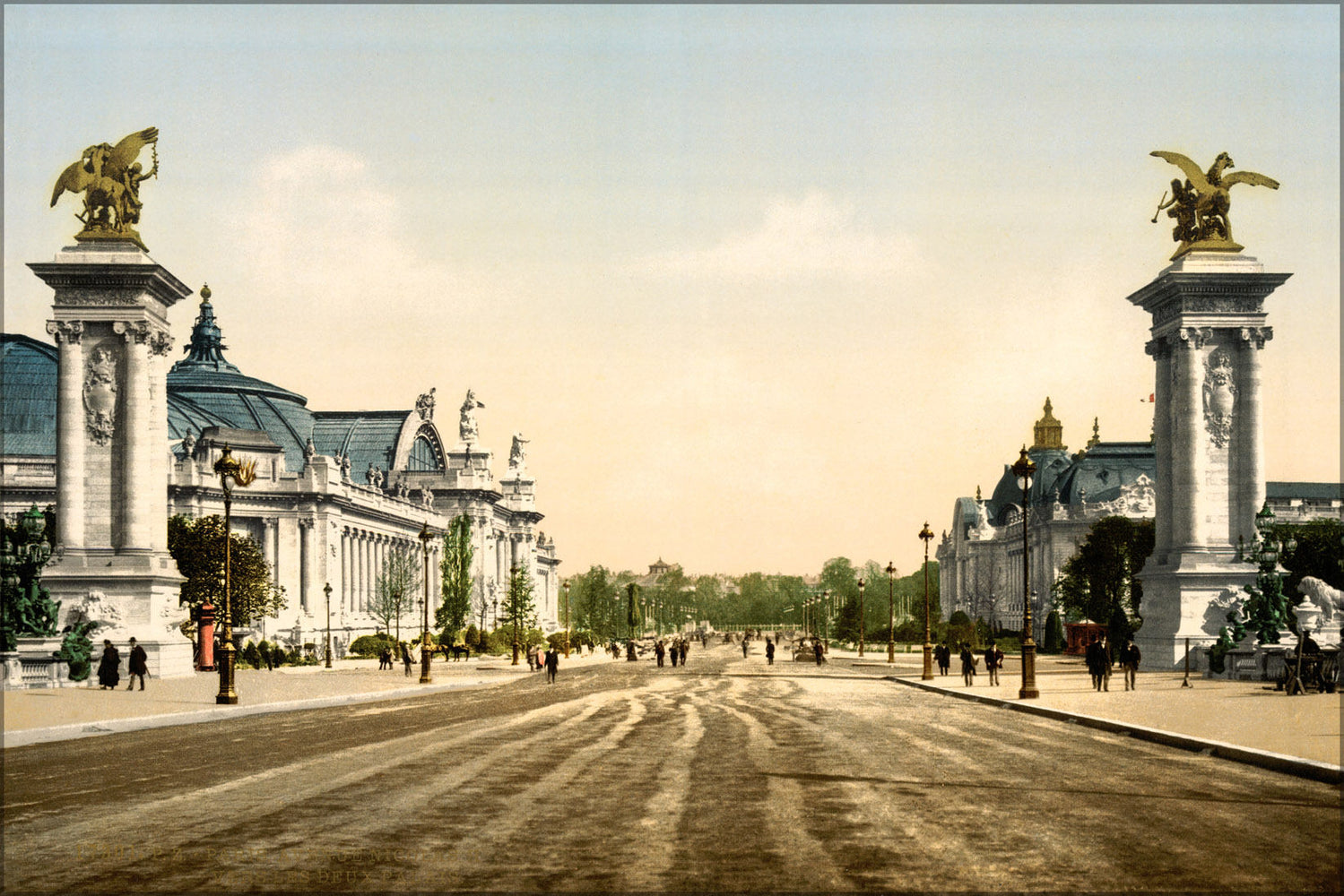 Poster, Many Sizes Available; Grand Palais And Petit Palais, Exposition Universal, 1900, Paris, France