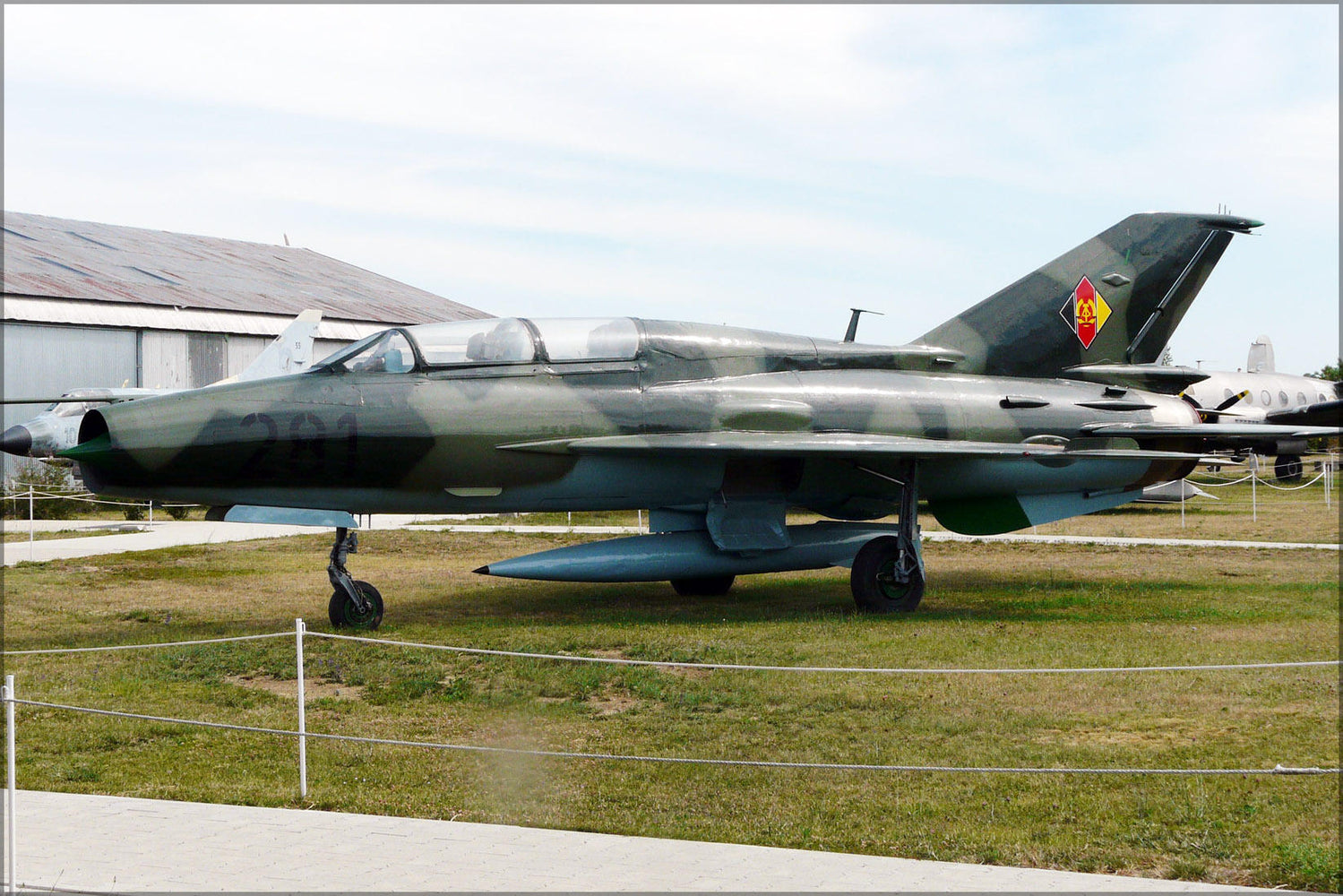 Poster, Many Sizes Available; East German Mikoyan-Gurevich Mig-21U Mongol