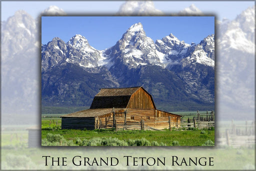 Poster, Many Sizes Available; Grand Teton Rocky Mountains Teton Range