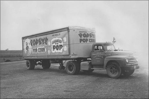 Poster, Many Sizes Available; A_Popeye_Popcorn Truck With A Colorful Advertising Design Nara 283764