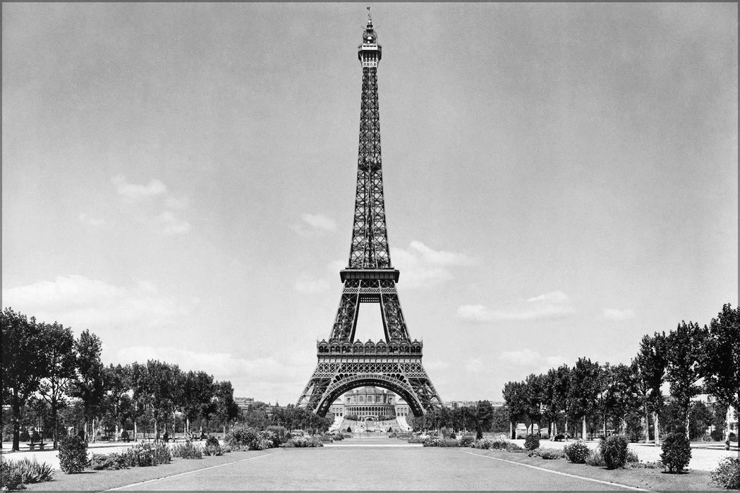 Poster, Many Sizes Available; Eiffel Tower And Park, Paris, France 1909