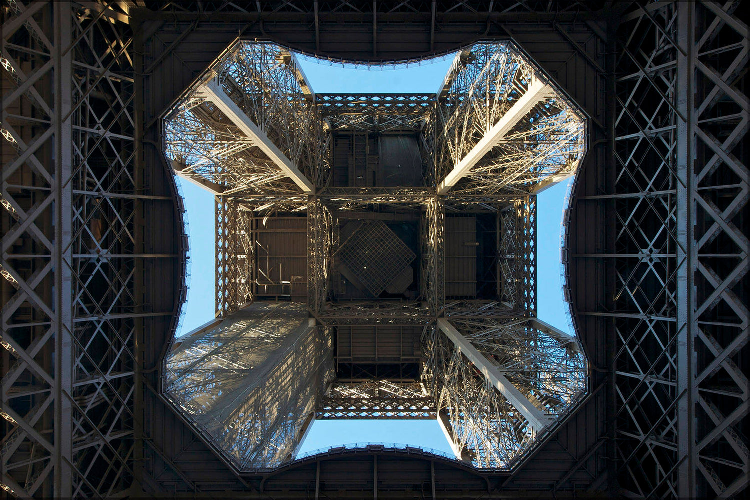 Poster, Many Sizes Available; Eiffel Tower From Below