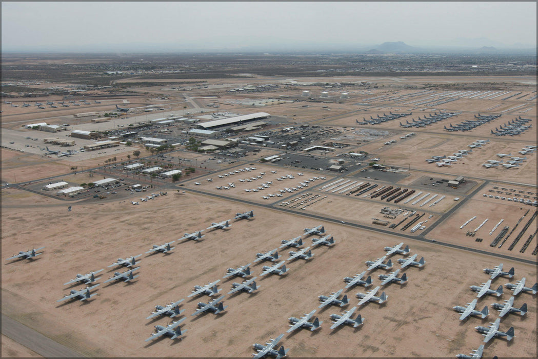 Poster, Many Sizes Available; 309 Amarg Boneyard Davis-Monthan Air Force Base, Arizona