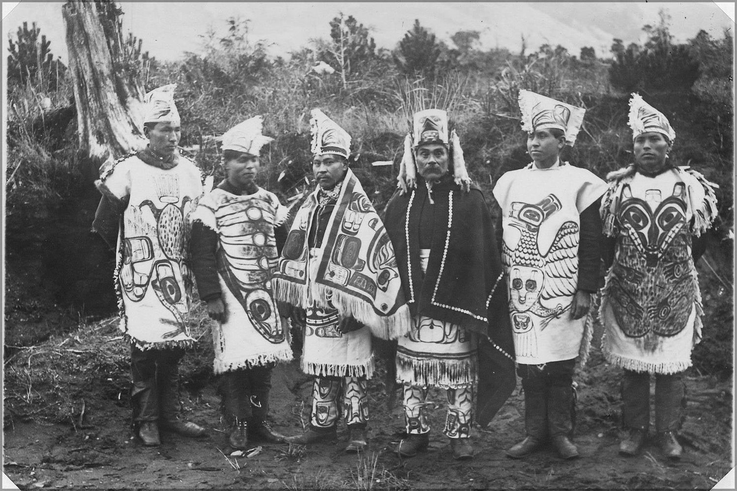 Poster, Many Sizes Available; Indians In Ceremonial Dress. Nara 297948