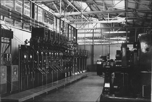 Poster, Many Sizes Available; (Electrical Room At The Submarine Base, Los Angeles