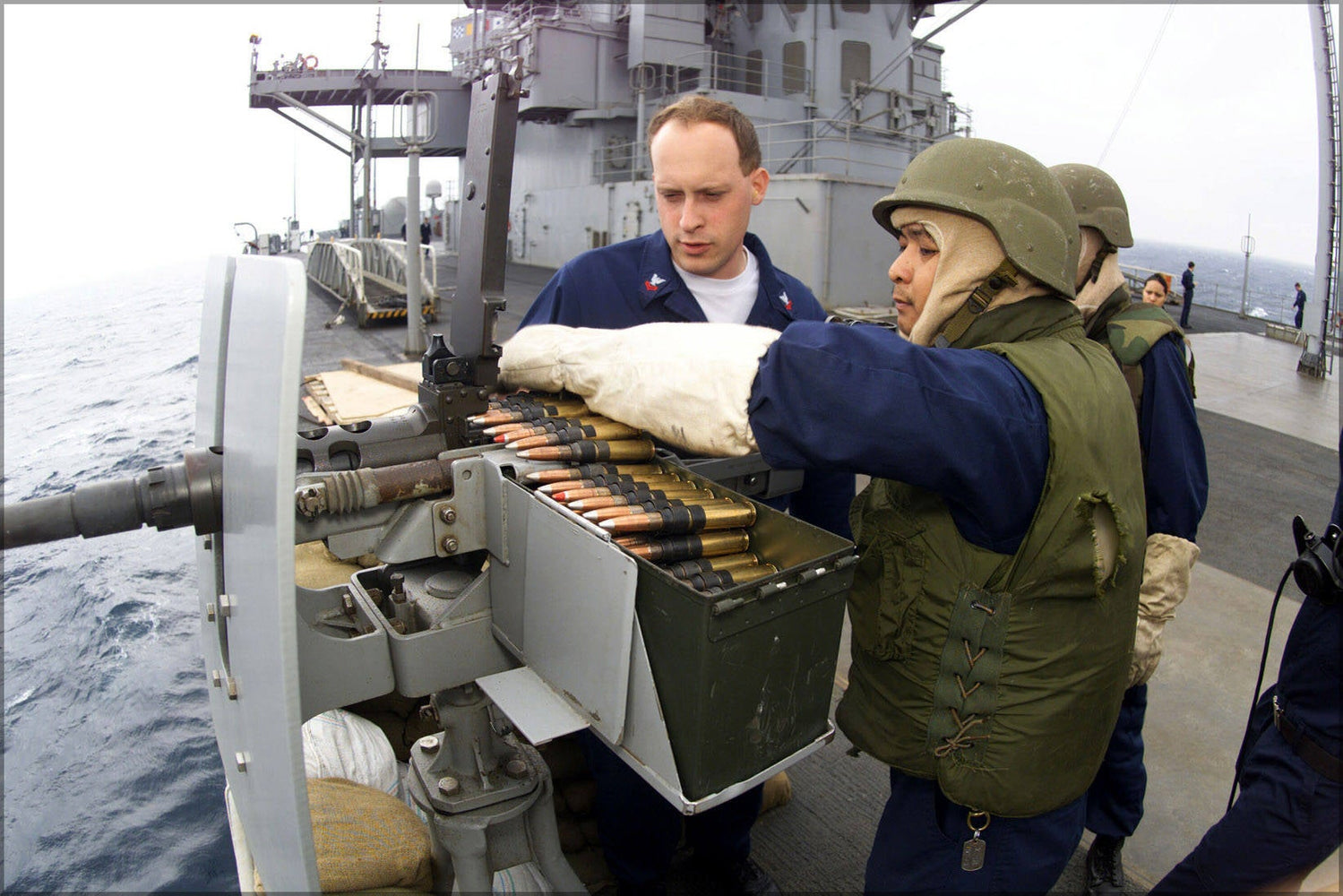 Poster, Many Sizes Available; 020121 N 5563S 003 .50 Caliber Machine Gun