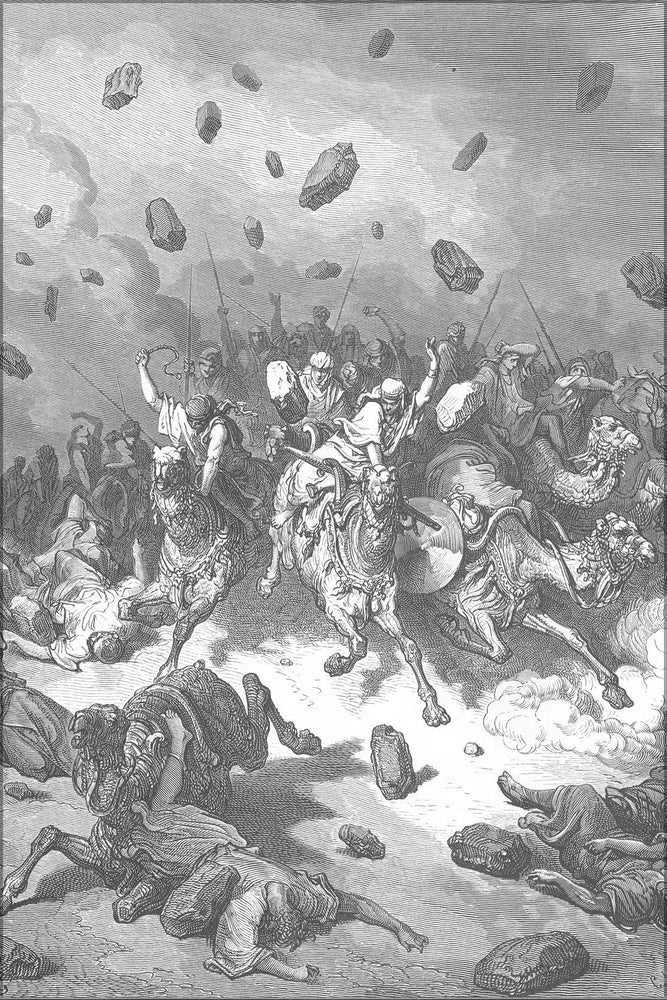Poster, Many Sizes Available; 050.The Army Of The Amorites Is Destroyed