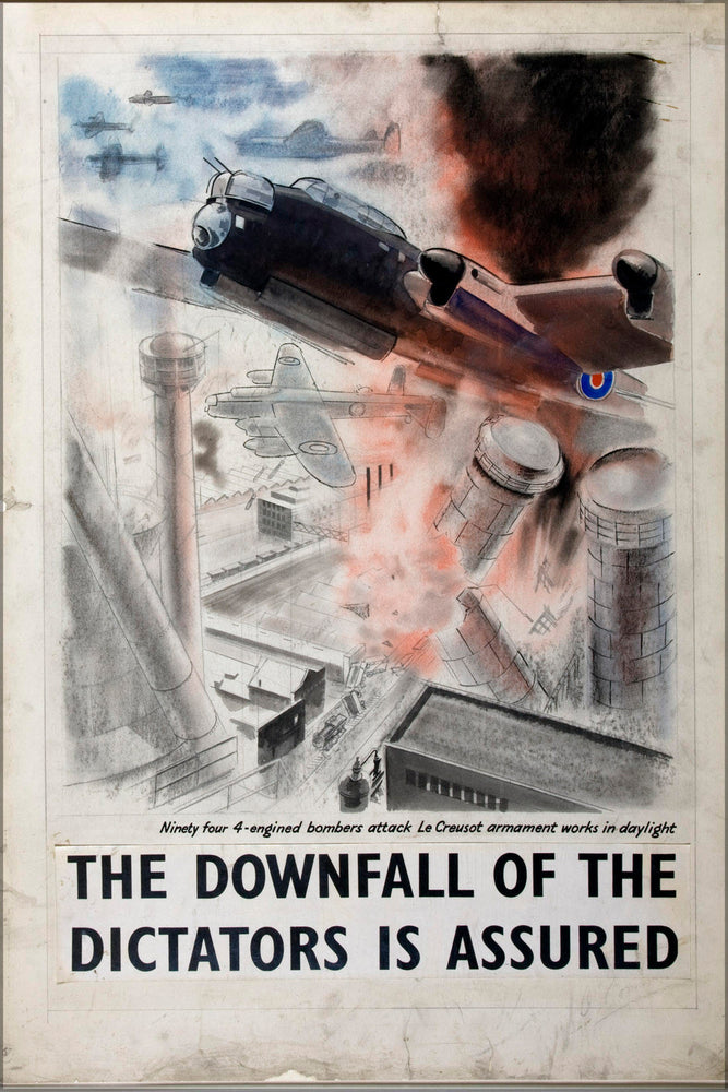 Poster, Many Sizes Available; Inf3 142 War Effort The Downfall Of The Dictators Is Assured Artist O&#39;Connell