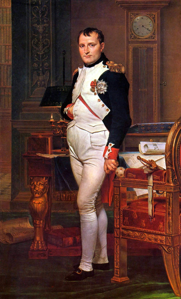 Poster, Many Sizes Available; Emperor Napoleon Bonaparte In His Study At The Tuileries, By Jacques-Louis David, 1812