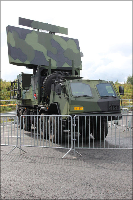 Poster, Many Sizes Available; Ground Master 403 (Keva2010) Radar Carried By Sisu E13Tp