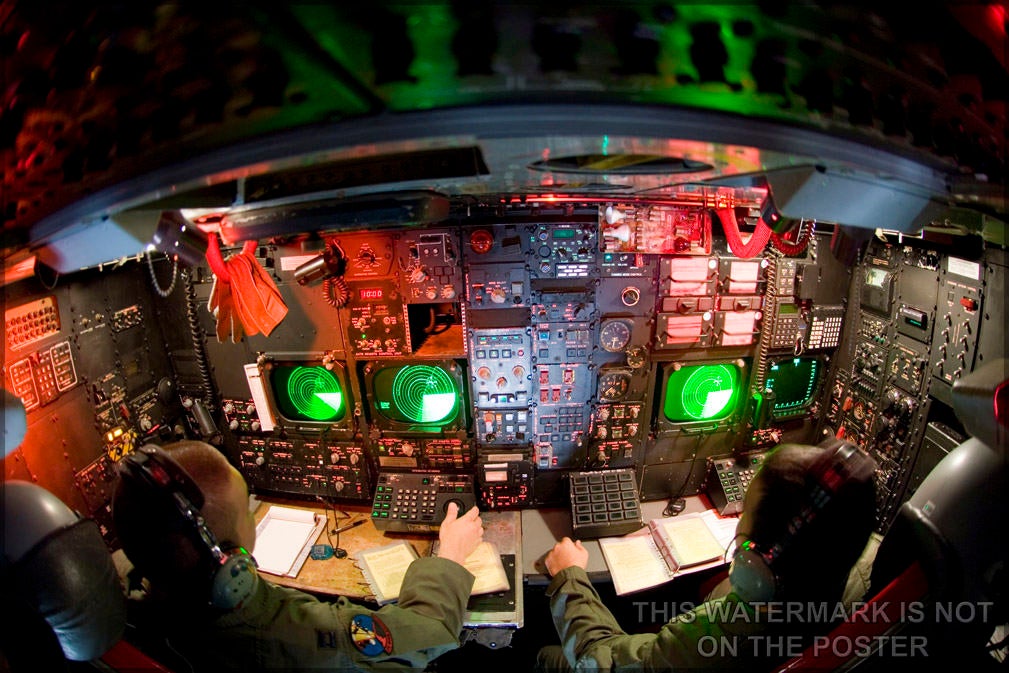 Poster, Many Sizes Available; B-52 Stratofortress Battlestation Lower Deck Battlestation