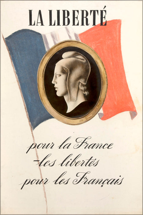 Poster, Many Sizes Available; Inf3 312 Unity Of Strength La Liberte Pour La France