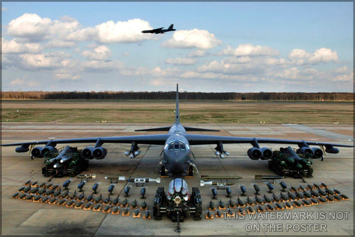 Poster, Many Sizes Available; B-52 Stratofortress With Armament