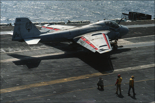 Poster, Many Sizes Available; Grumman A-6E Intruder Va-304 Firebirds Uss Nimitz 1992