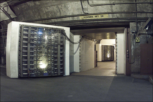 Poster, Many Sizes Available; 25-Ton Blast Door Cheyenne Mountain Norad Colorado