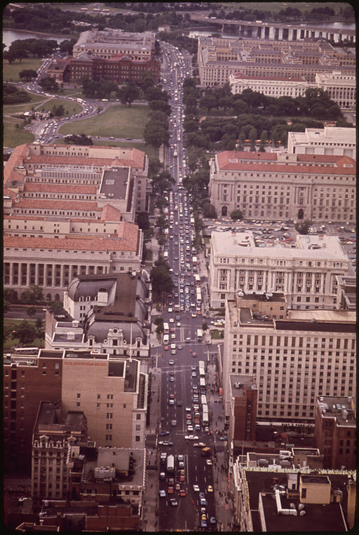 Poster, Many Sizes Available; 14Th Street, Looking South, Washington D.C. Nara 546727