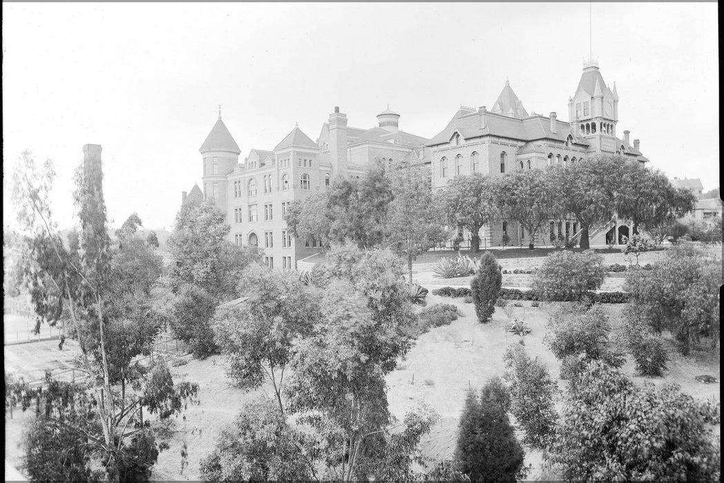Poster, Many Sizes Available; Exterior View Of The California State Normal School, Los Angeles, Ca.1905 (Chs-5389)