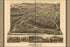 Poster, Many Sizes Available; 1891 Birdseye View Map Of Asheville, North Carolina