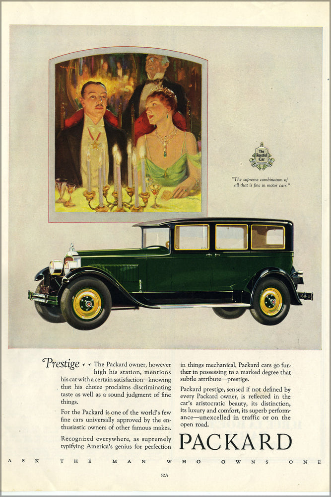 Poster, Many Sizes Available; 1927 Packard Magazine Ad 5576370304