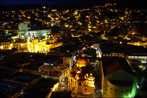 Poster, Many Sizes Available; Guanajuato At Night, Guanajuato, MÃ©xico