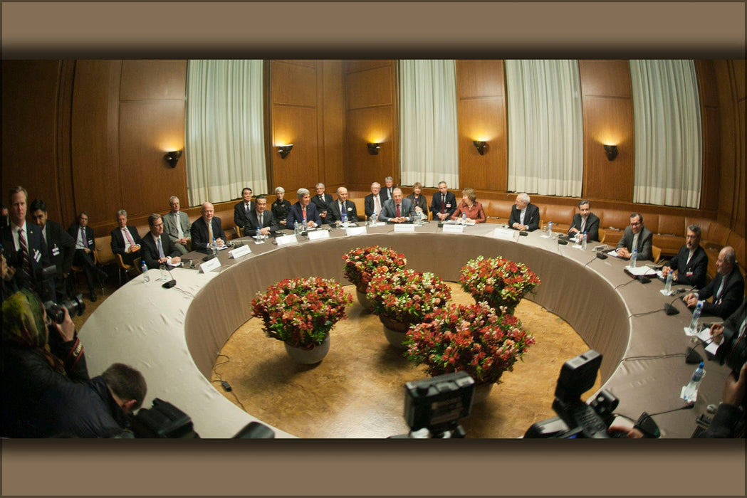 Poster, Many Sizes Available; Iran Negotiations About Iran&#39;S Nuclear